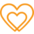 Vanhustyön keskusliiton logon sydänelementti.