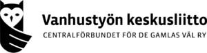 Vanhustyön keskusliiton logo: msuta pöllö.