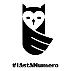 Vanhustyön keskusliiton kampanjan Tehdään iästä numero logo. #IästäNumero