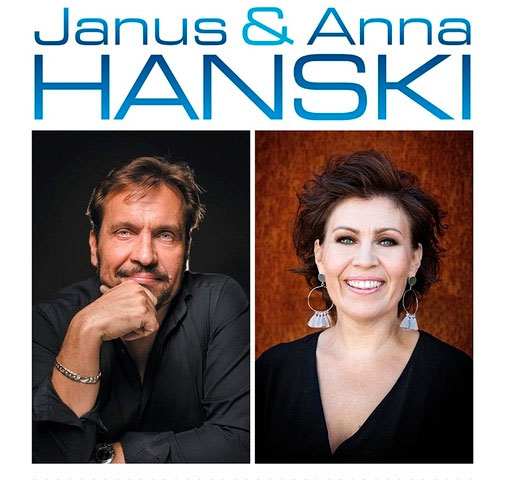 Janus ja Anna Hanski. Kasvokuvat.