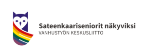 Sateenkaariseniorit näkyviksi hankkeen logo.